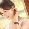 Women Fashion Chic Lovely Rhinestone Hollow Butterfly Ear Stud Earrings Jewelry