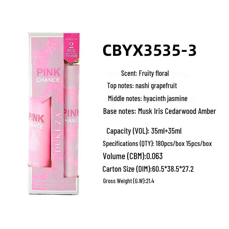 Southeast Asia Women's Fragrance Body Lotion & Perfume Set