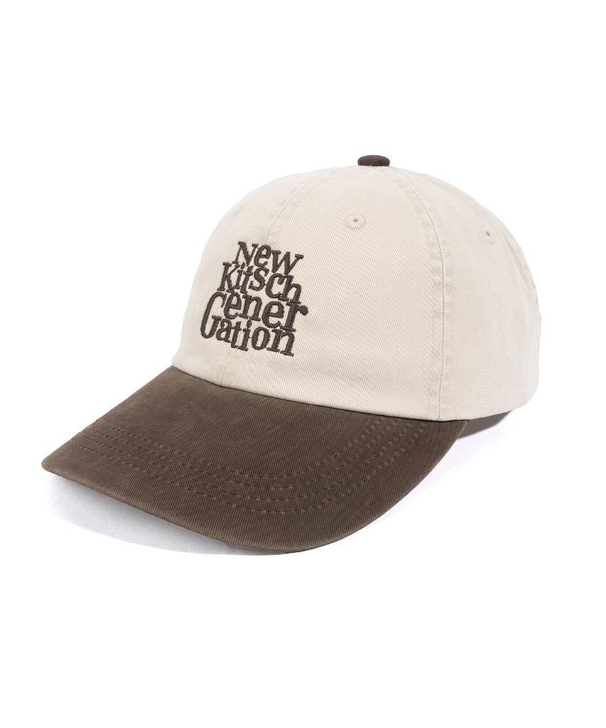 NEWKITSCH Nkg Classic Logo Two-Tone Cap (Brown)