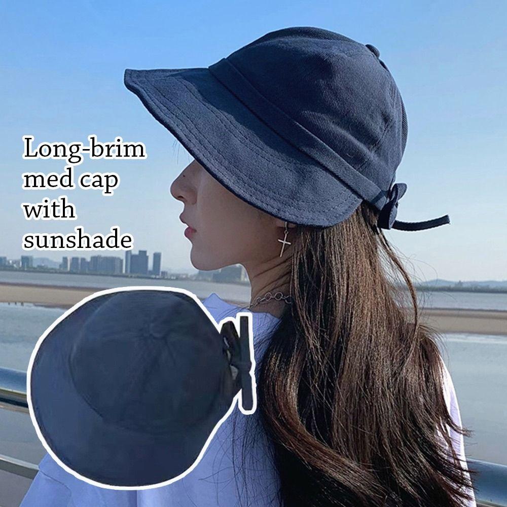 

Регулируемая портативная пляжная кепка с широкими полями, шляпа-ведро, шляпа от солнца, рыбацкая кепка