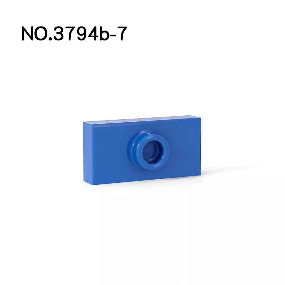 

Non-Toxic 20Pcs Moc Parts 3794 Plate Special 1 X 2 With 1 Stud Compatible Bricks Diy Assmble Building Blocks Particle Kid Brain Toy Gift