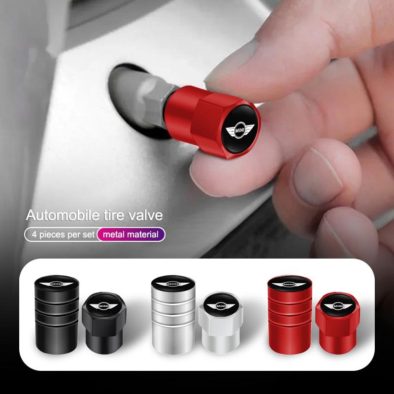 Car Tire Wheel Valve Caps Cover/Car Key Chain Ring Keychain For Mini Cooper JCW Works Cabrio F54 F55 F56 F57 F60 R50 R52 R53 R55 TC1