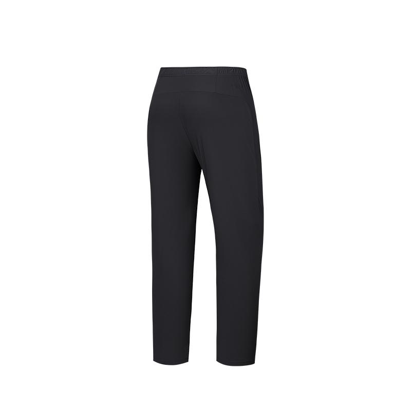 Anta Training Series Ice Skin Breathable Comfortable Commuting Simple Versatile Knitted Sports Long Pants Men bottoms Basic-Black 152637303S-3