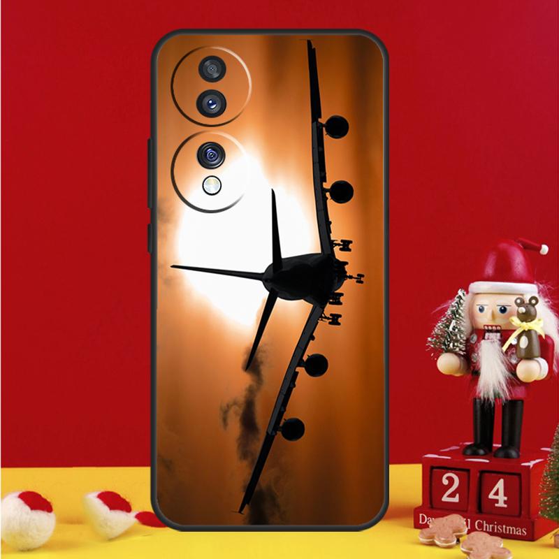 Airplane Plane Aircraft Case For Honor Magic 8 5 6 7 Lite Honor Win X9b X9c X9a X8c X8b 50 70 90 200 400 Pro Cover