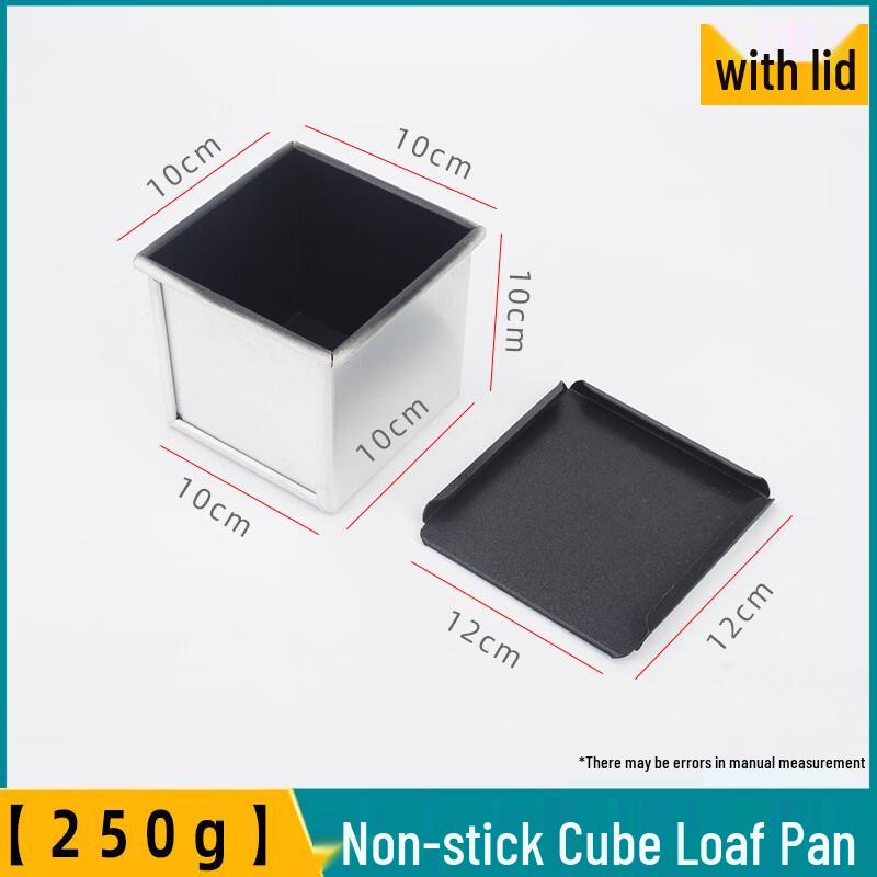 WS Алюминиевая форма для выпечки хлеба с антипригарным покрытием и крышкой