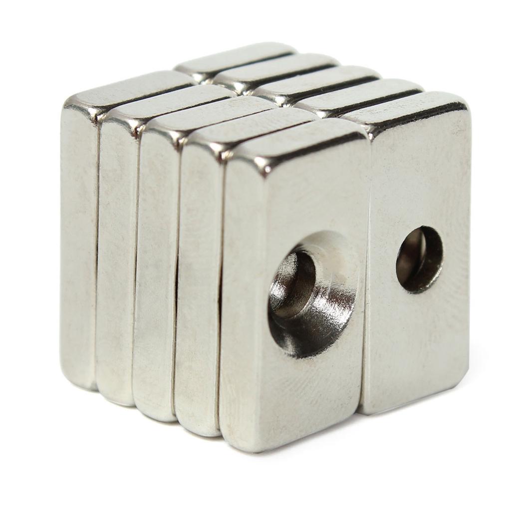 10 Stück N50 Starke Erde Neodym Magnete 10x20mm Runde Zylinder Magnet