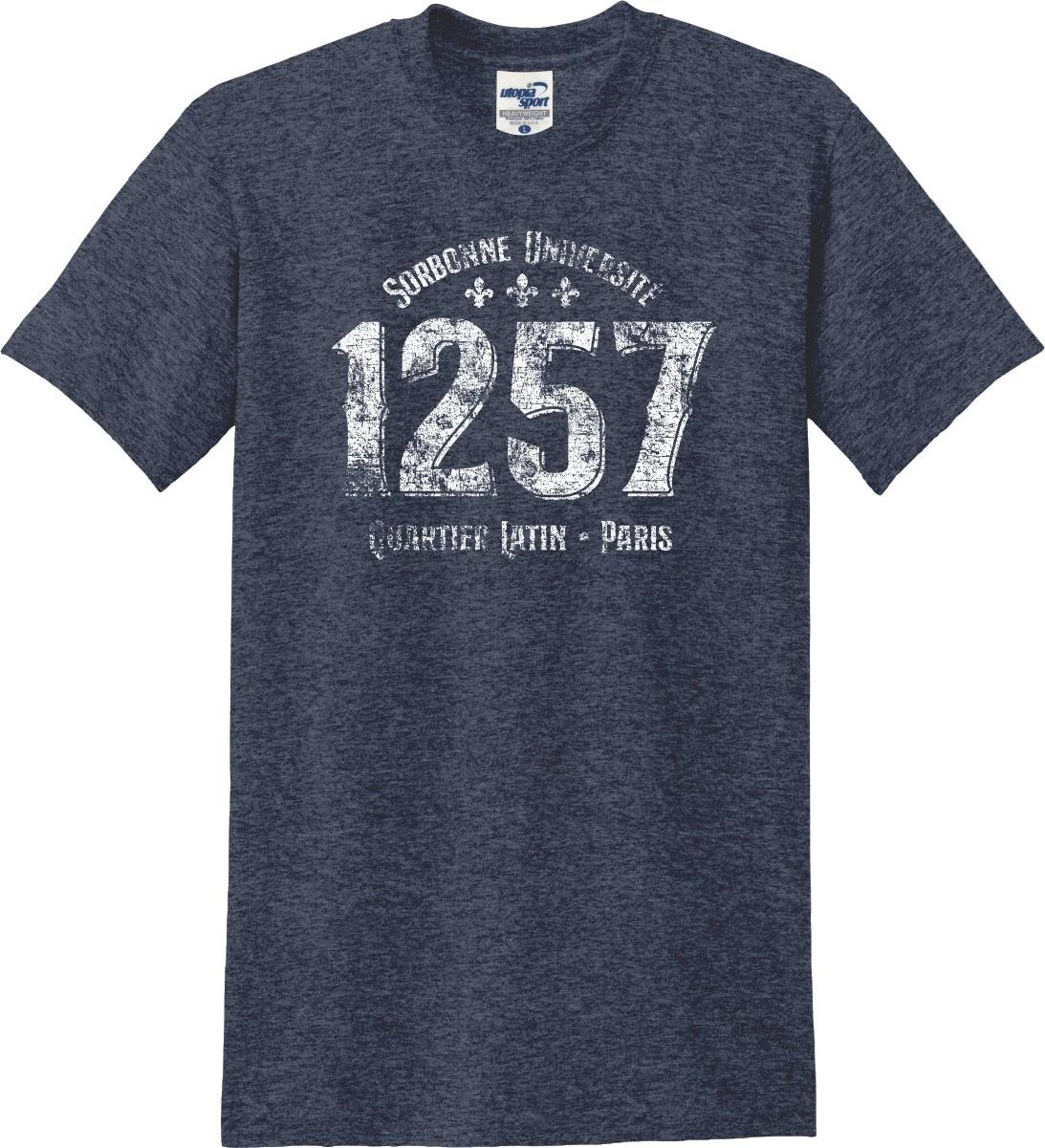 

1257 Sorbonne University Latin Quarter Paris France Unisex T shirt (S-5X) 2XL