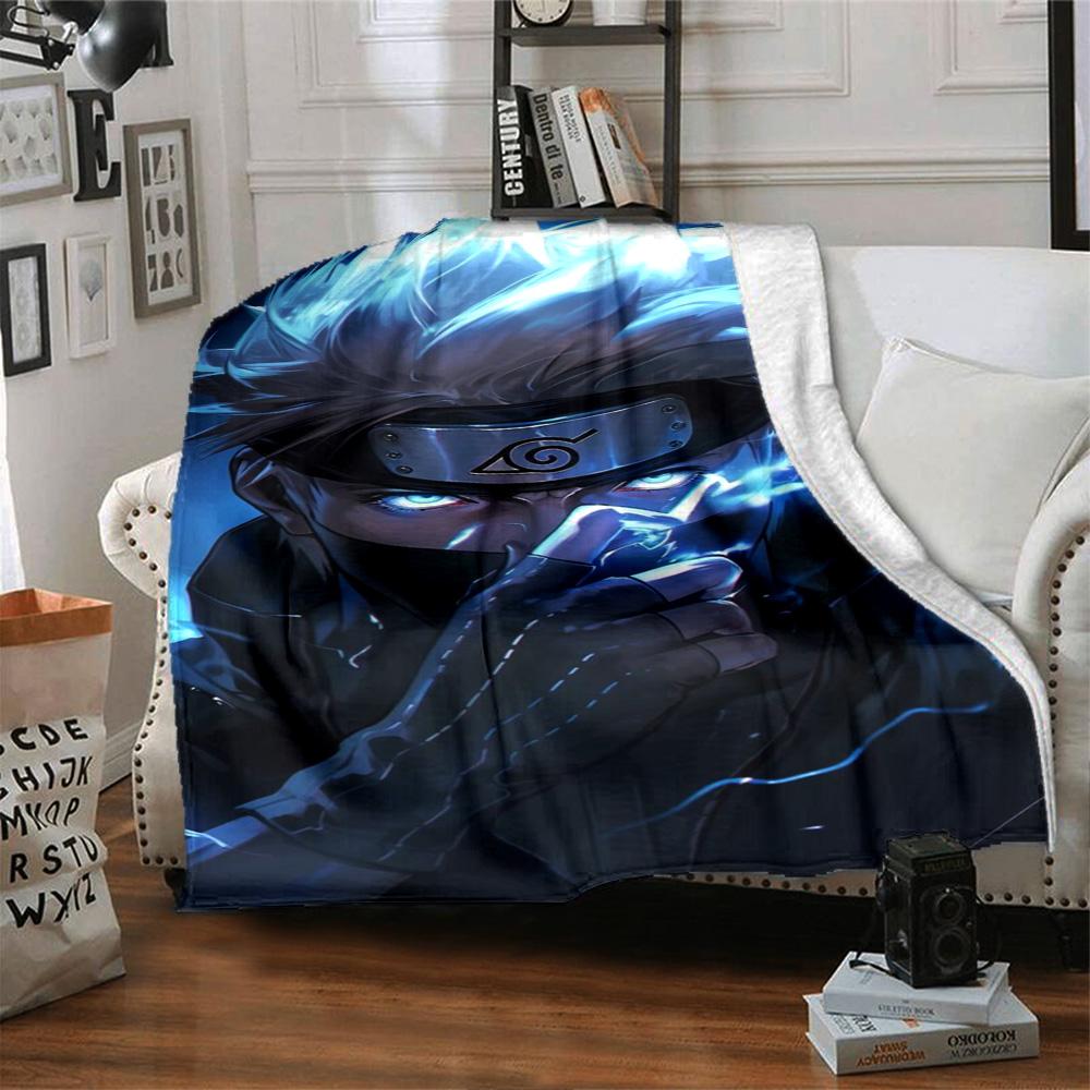 Naruto Blanket Durable Comfort Suitable for Couch Picnics Seaside for All Occasions Playful Design Birthday Christmas Gift Blanket