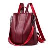 Backpack for Women PU Adjustable Strap Convertible Daily Commute