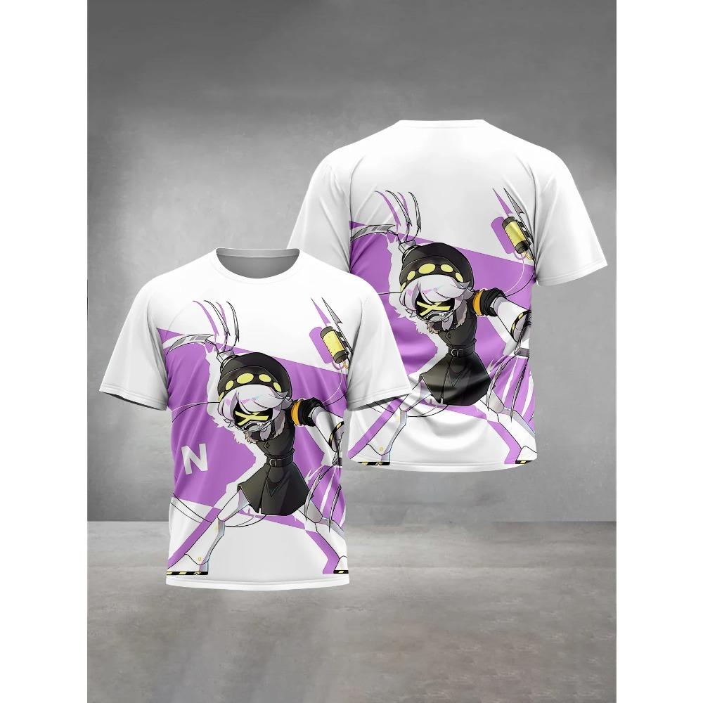 3D Print Baby Anime M-Murder D-Drones Clothing 5 to 14 Years Male Outdoor Clothes for Children Boy Girl Child T-Shirt Top Shirts