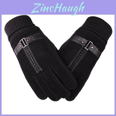 Fashion Men's Premium Winter Warm Touch Screen Driving Gloves For Outdoor Sports