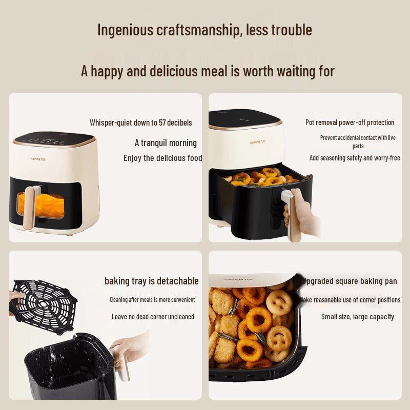 Joyoung 5L Steam Air Fryer Oven with All-Metal Interior CN plug (adapter included)