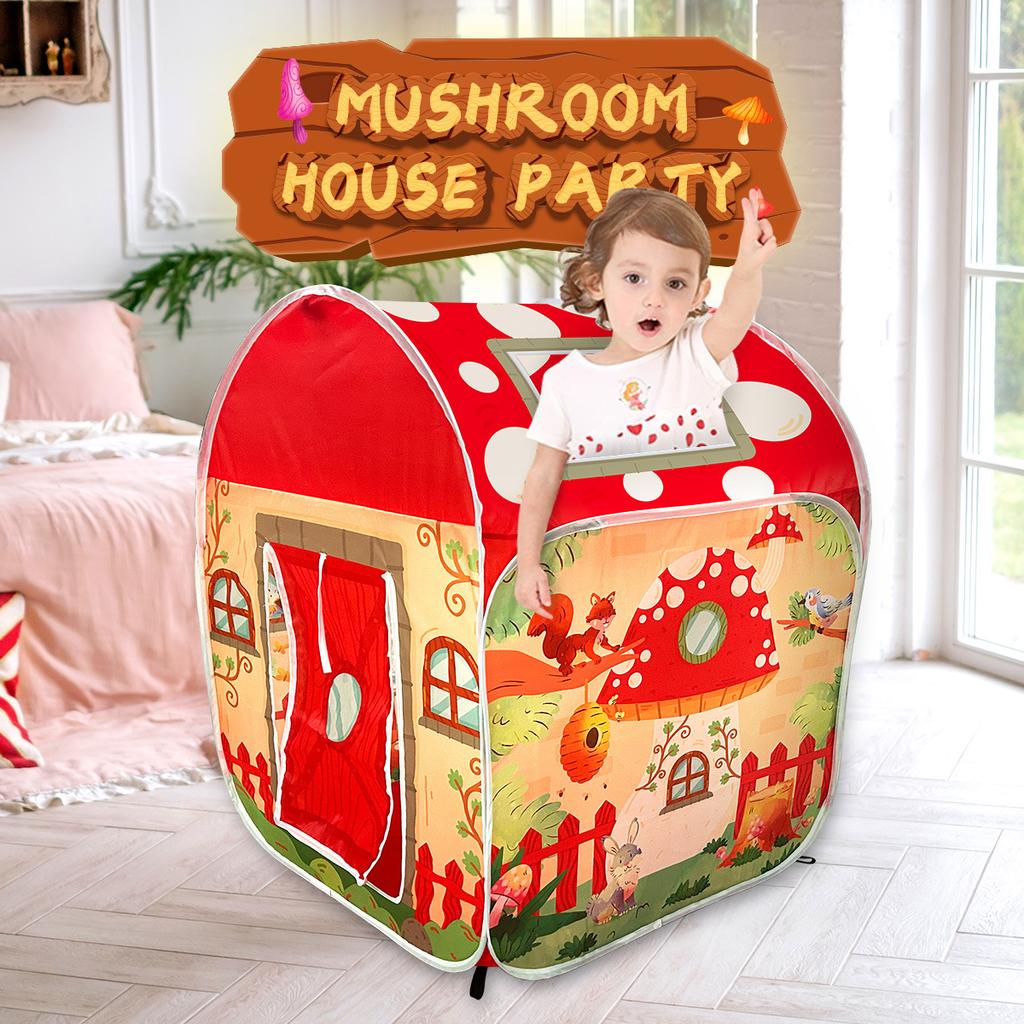 Baby Playground Tent Outdoor Games Kids Baby Little Houses for Girls Indoor Play House Camping Mushroom Houses Hut Toys for Boys