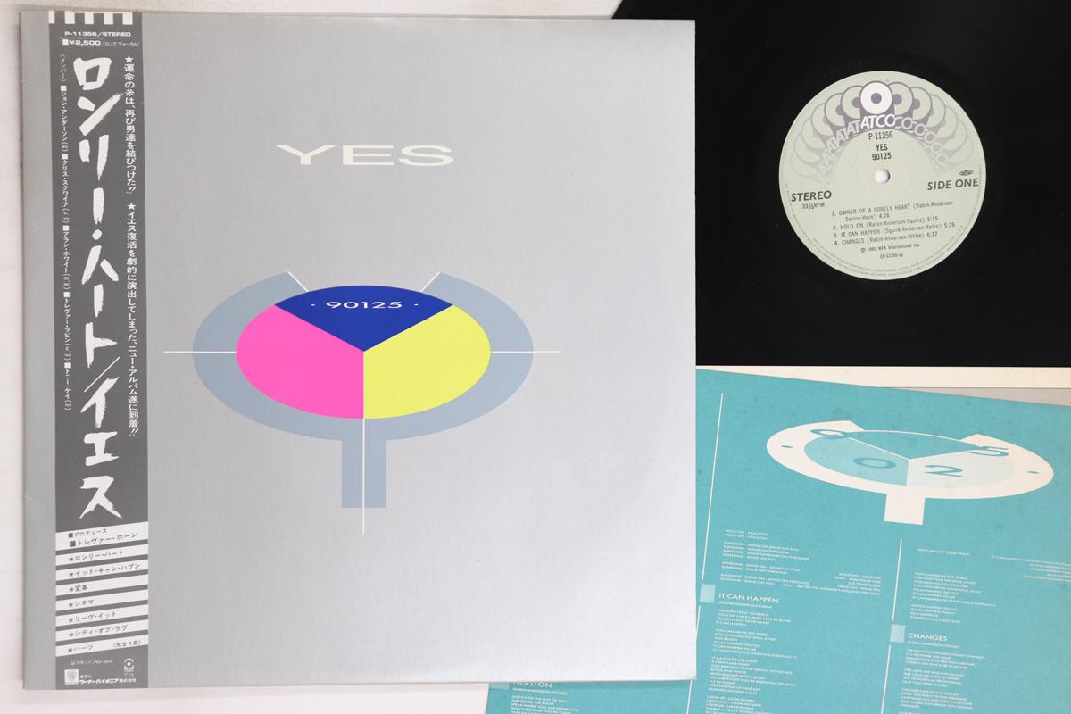 

LP Record YES - 90125 P11356 ATCO 1983 Japan Obi Rock Used
