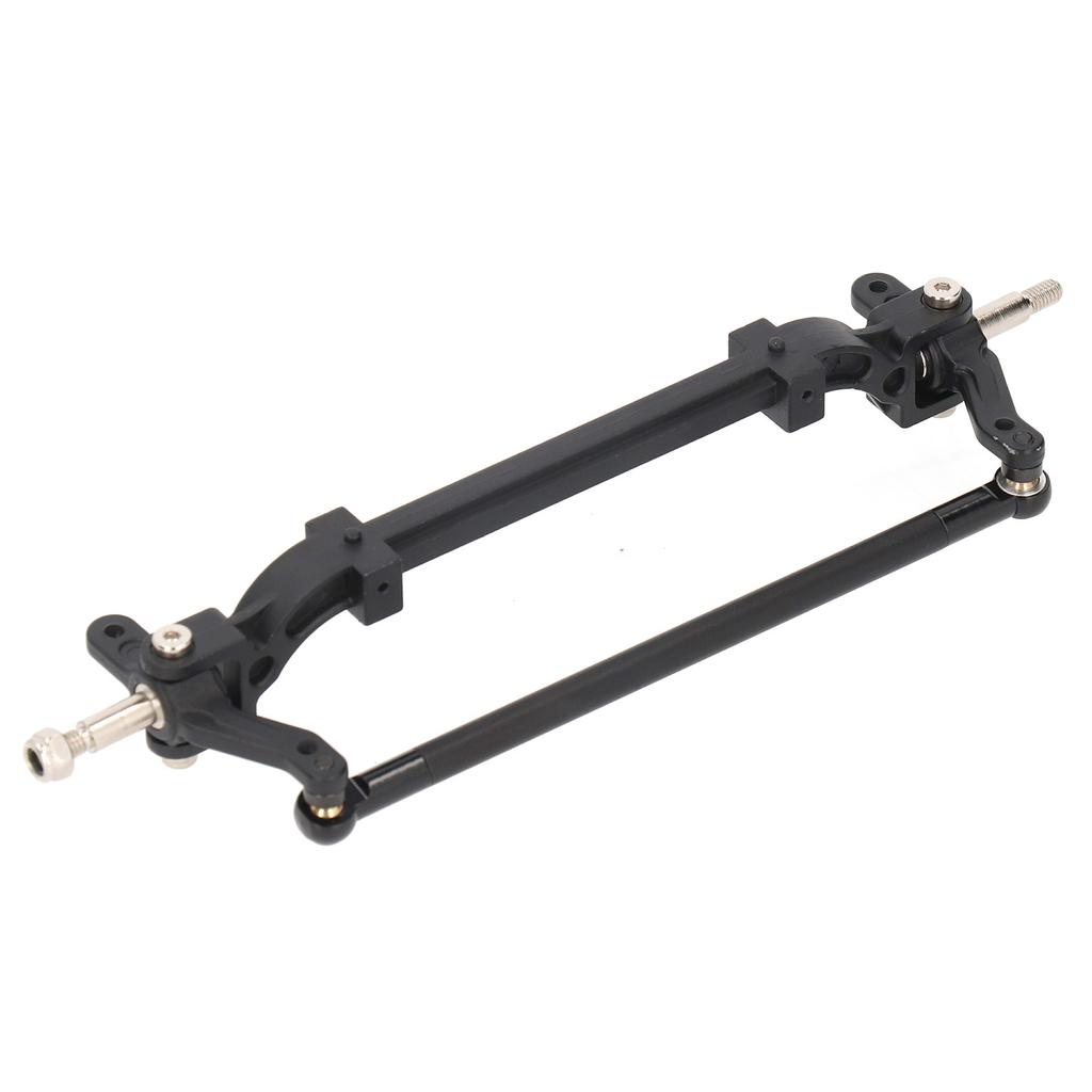 Front Axle Powerless Steering Rod Link Post for Tamiya 1 14 Series RC Car ModelBlack
