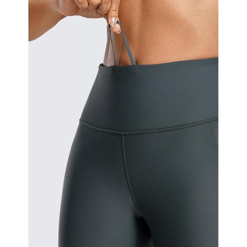 Crz Yoga WoMen S Fleece Lined Yoga pantS Winter 3 4 Length M Regular 25