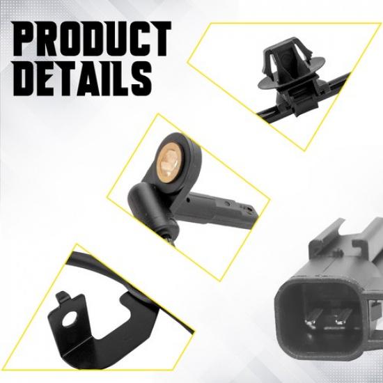ABS Speed Sensors Set Of 2 Front Driver Passenger For Dodge Journey 2013- EK