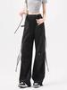 2026 Spring Women's Thin Paratrooper Wide-Leg Casual Quick-Dry Sports Pants