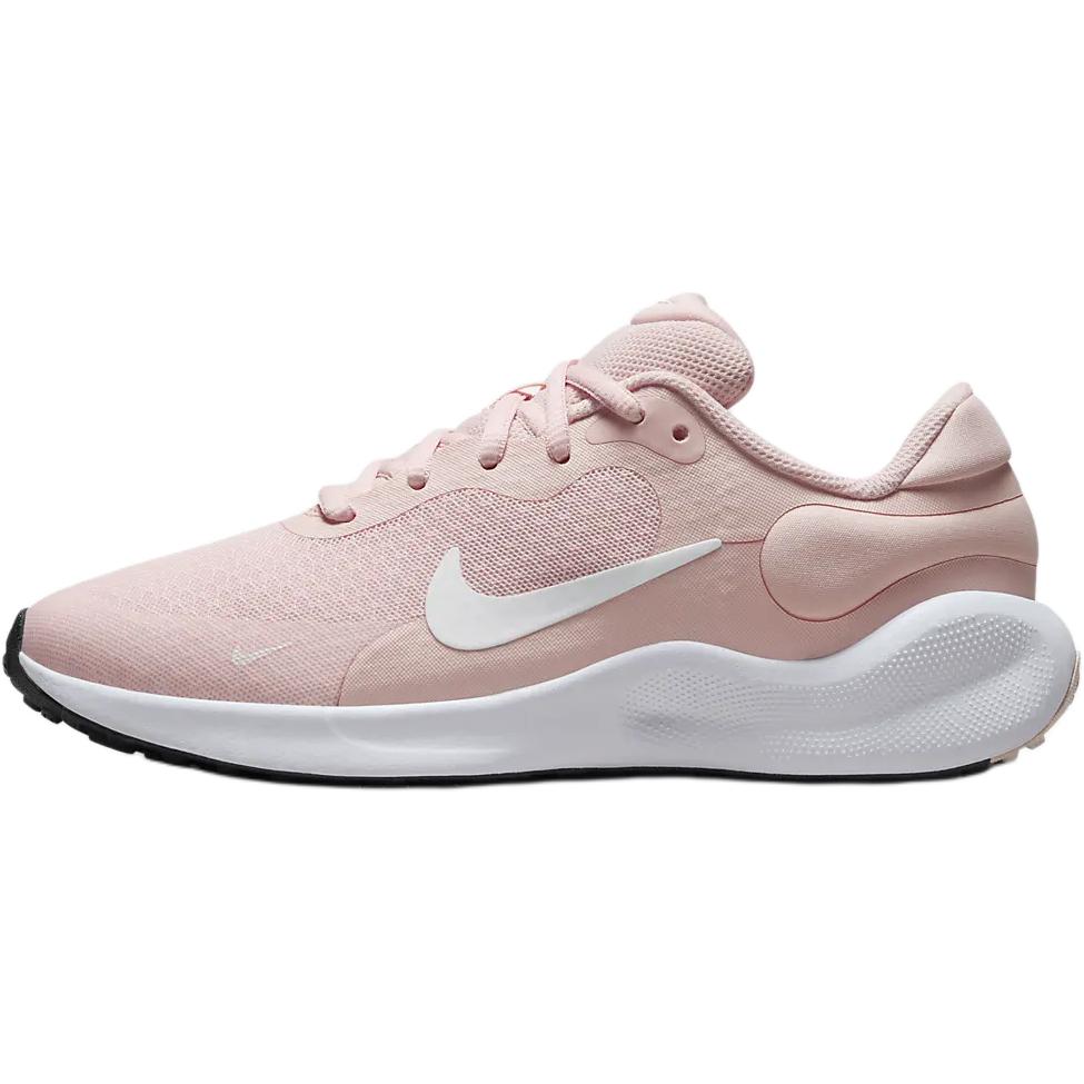 Nike Revolution 7 GS Echo Pink Kids Sneakers White Black Summit-White FB7689-602