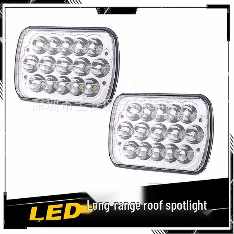 Compatible with 5x7 Jeep Headlights, 6x7 Truck/Van Headlights, 7-Inch Work Lights