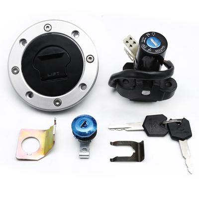 Motorcycle Fuel Gas Cap Seat Lock Ignition Switch Keys For Suzuki GS500 2001 2002 2003 2004 2005 2006 2007 2008 2009 2010-2012