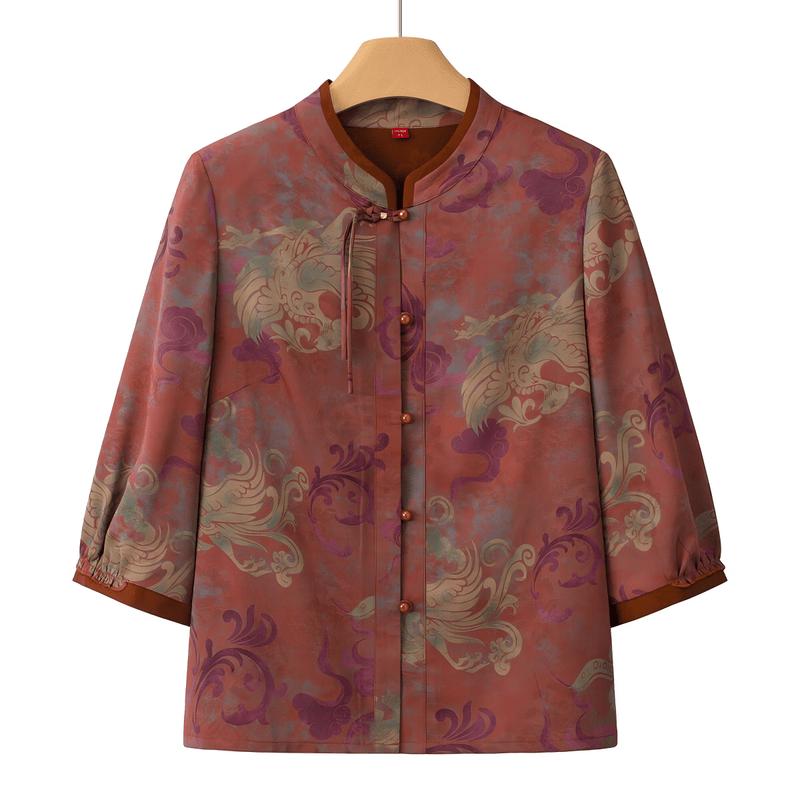 

Women s Round Neck Thin Summer Cardigan Blouse L