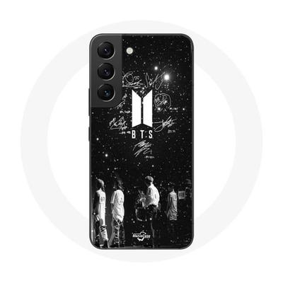 Case - BTS - Samsung Galaxy S21 FE - Soft - Black - Signature Members