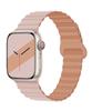 Dijiji Apple Watch Alle Modelle 9/8/7/6/5/4/Se/Ultra Silikon Gliederband Magnetisches Armband Riemen 38/40/41/42/44/45/49mm