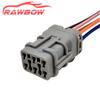 1/5/10 PCS For 6 Way Fuel Pump Flange Harness Connector Plug For Hyundai Tucson Kia Sportage Sorento 2.5 CRDI 2002-20090090-636