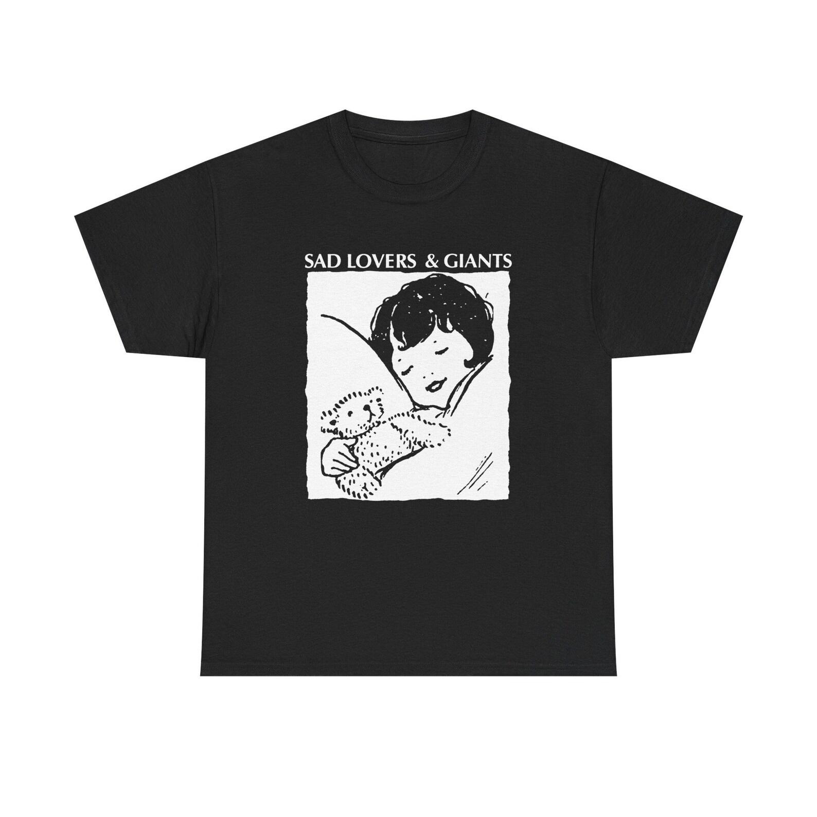 Sad Lovers And Giants Shirt, Sad Lovers And Giants Band Tee, 80s Post Punk New Wave Shirt, Vintage Alternative Music Tee 120