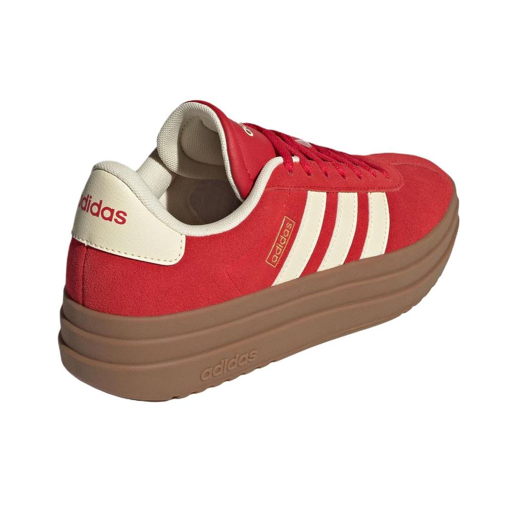 adidas VL Court Bold Comfortable Versatile Skate Shoes Women Sneakers Red KJ6852