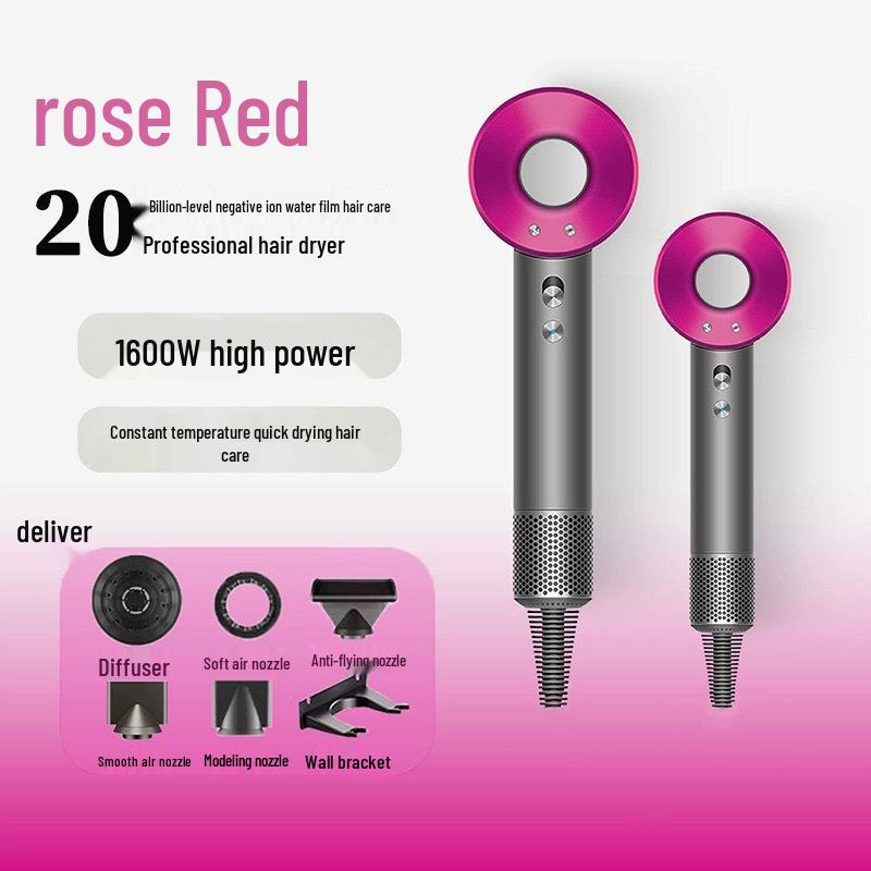 

Huaqiangbei High-Power Bladeless Hair Dryer with Negative Ion Technology for Home and Salon China Standard 220V, 1.8m cord