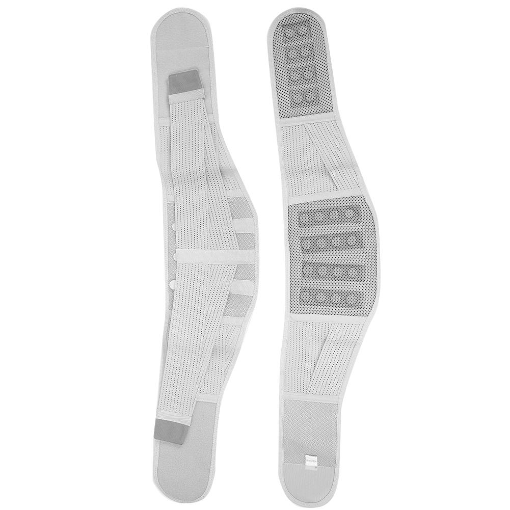 

Magnetic Lumbar Support Belt Unisex Breathable Waist Lumbar Correction BraceGray S серый
