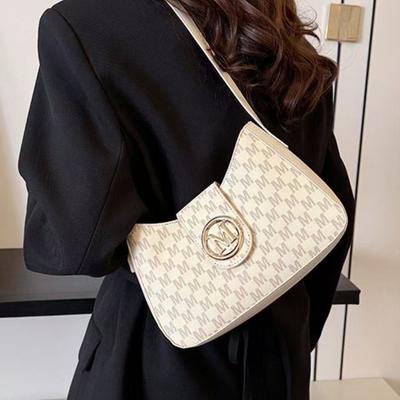 Women's Bag Shoulder Bag Women's Underarm Bag Hobo Crescent Bag High-End Small Bag Light Luxury Niche Cute Exquisite