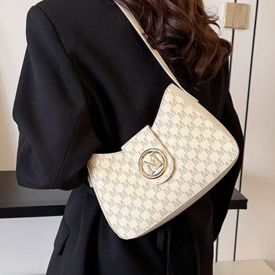 Damentasche Umhängetasche Damen Achseltasche Hobo Halbmondtasche High-End Kleine Tasche Leichter Luxus Nische Niedlich Exquisit