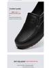 Men's Plastic Low-Top Kitchen Rain Boots: Waterproof, Oil-Proof, Non-Slip, Labor Protection Rubber Shoes for Construction Sites and Fishing.