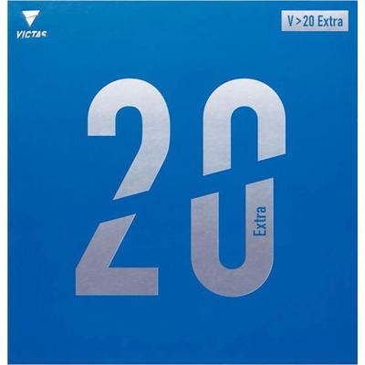 Victas V>20 Extra High Energy Tension Table Tennis Rubber Black 2.0 Mm