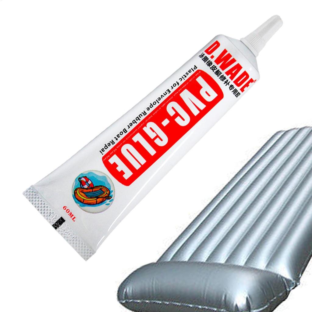 60ML PVC Repair Glue For Inflatable Boat  Adhesive PVC Pipe Repair Glue Pool Float Air Bed Repair Adhesive Glue For Board Kayak
