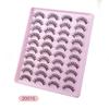 New Product Dd Chemical Fiber Russian Volume False Eyelashes 20 Pairs Thick Natural Grafted Eyelashes