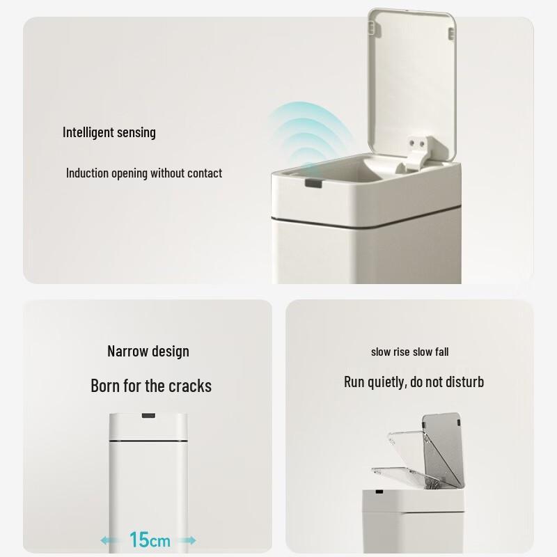 CCKO Smart Sensor Stainless Steel Trash Can