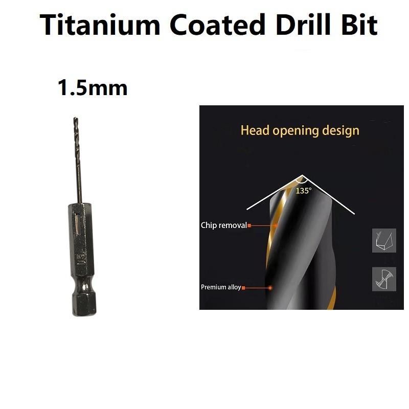 1PC Drill Bit Set Nitride Coated Cordless Screwdriver Compatible