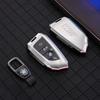 Zinc Alloy Leather Car Key Case Shell Cover For Bmw F20 G20 G30 X1 X3 X4 X5 G05 X6 X7 G11 F15 F16 G01 G02 F48 Auto Accessories RR8