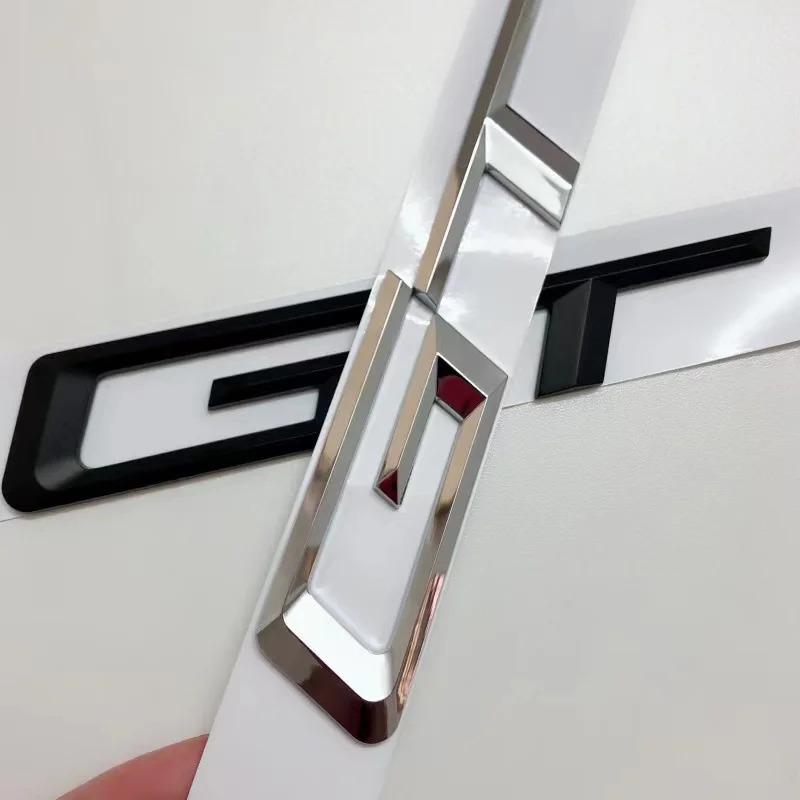 Letras de Logo GT ABS 3D Insignia Emblema Maletero Coche Para BMW Serie 5 3 320d E36 320 C 400 650 530 F07 F34 G32 GT Pegatina Accesorios