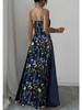 2026 European & American Summer Fashion Spaghetti Strap Print Dress