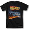 Retro Time Travel Car Movie Poster Graphic Design T-Shirt TRENDING