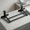 Balcony Clothesline Rack NoInstallation with Hanging Rods SpaceSaving Railing