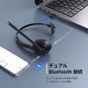 EKSA Professional Wireless Bluetooth Single USB Dongle Noise Unidirectional Office Ultra Up to 45 Hours of Charging Stand Web Call Compatible with and