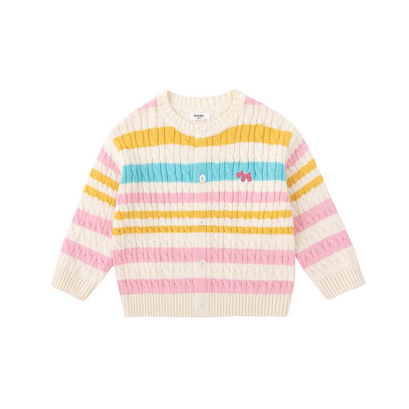 DUDUJIA 100% Cotton Baby Cardigan Sweater