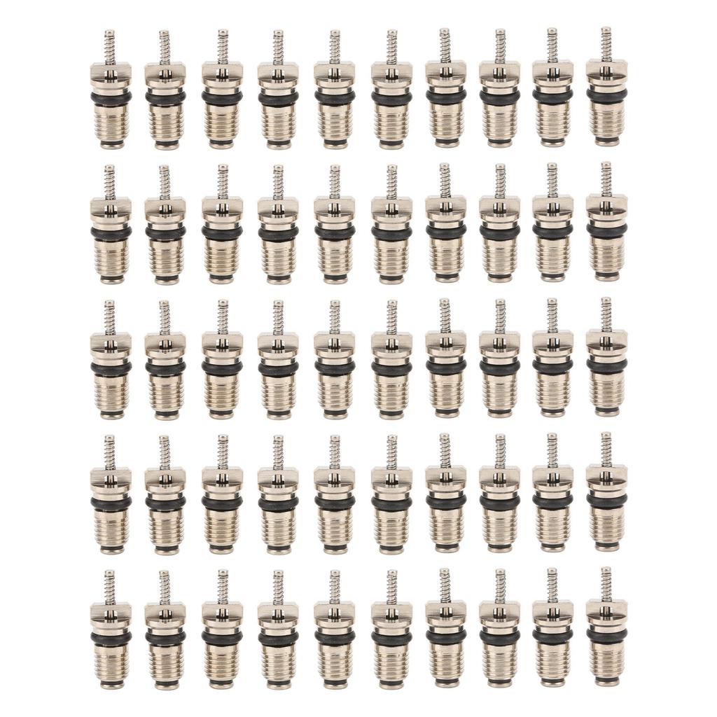 50PCS Air Conditioning Valve Core Auto AC System High Pressure Valve Stem Core for R134 Series