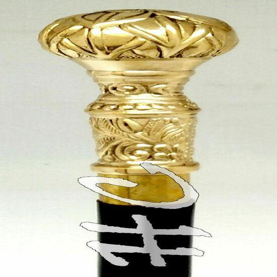 

Антикварный стиль Викторианский Винтажный Дизайнерская Латунная Ручка Трость Деревянная Трость M